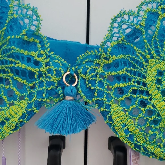 Savage X Fenty Stranded in Lace Plunge Bra. Size 34B NWT - Picture 5 of 10